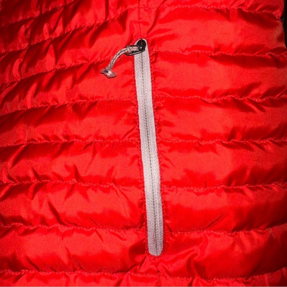 Eddie Bauer Women’s Microlight Down Jacket – Colorblock Pink & Red, Size Large - Picture 7 of 10